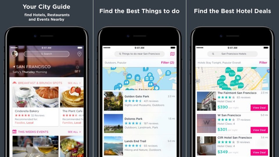 trip helps you find cool things to do in whatever city you are in