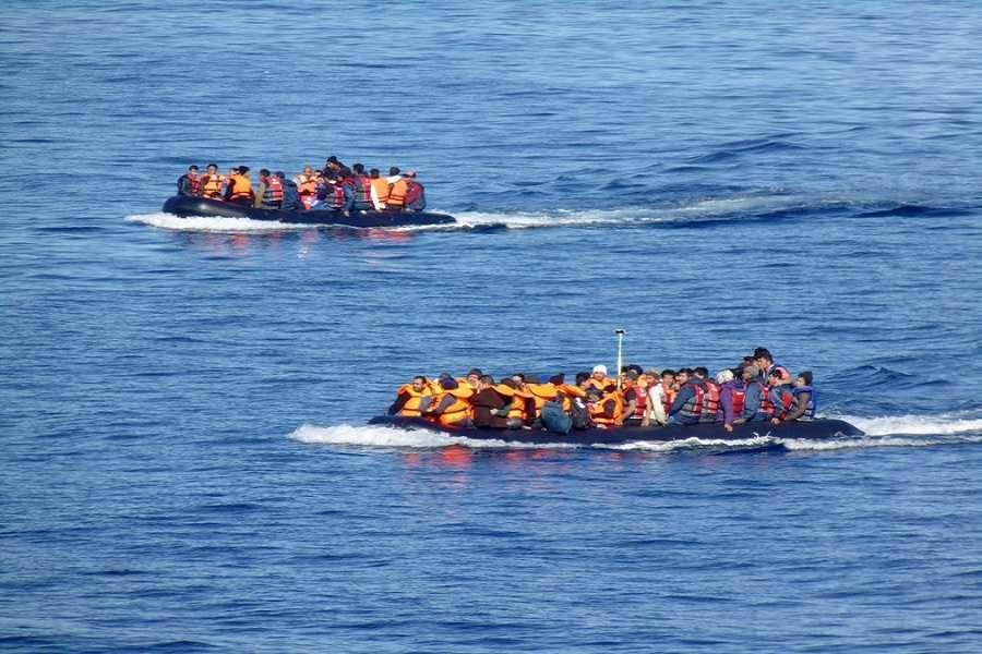 Αύξηση 54% στις αφίξεις μεταναστών - προσφύγων από την Τουρκία