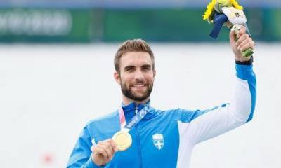 Ολυμπιακοί Αγώνες: Πρώτο ελληνικό μετάλιο-Χρυσός ο Ντούσκος στην Κωπηλασία