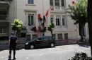 Επίθεση με μπογιές στην τουρκική πρεσβεία από τον Ρουβίκωνα