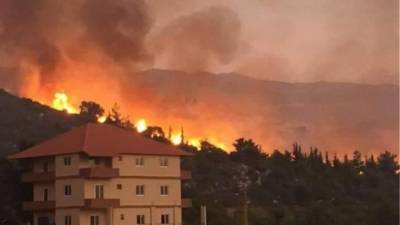 Φωτιές σε Λίβανο και Συρία-Βοήθεια από Ελλάδα και Κύπρο