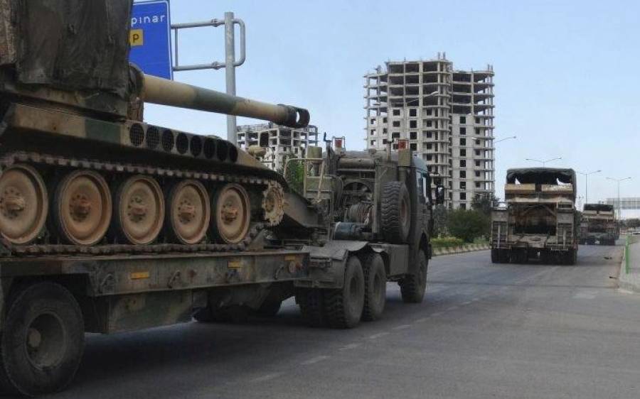 Νέες στρατιωτικές ενισχύσεις στη Συρία στέλνει η Τουρκία