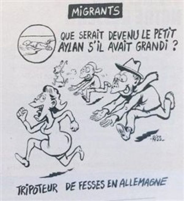 Charlie Hebdo: Σοκαριστικό σκίτσο με τον άτυχο Αϊλάν