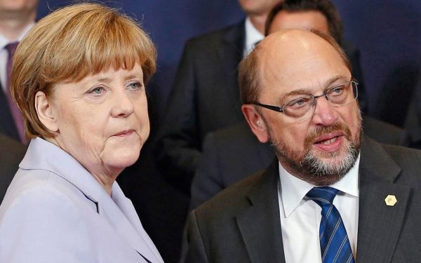Γερμανία: Στο τραπέζι Μέρκελ-Σουλτς για τον σχηματισμό κυβέρνησης