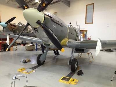 Σε τελικό στάδιο η ανακατασκευή Supermarine Spitfire της Πολεμικής Αεροπορίας