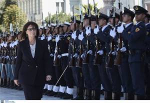 Ορκίστηκε Πρόεδρος της Δημοκρατίας η Κατερίνα Σακελλαροπούλου