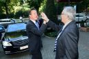 Το «χάι-φάιβ» του Jean-Claude Juncker με το David Cameron