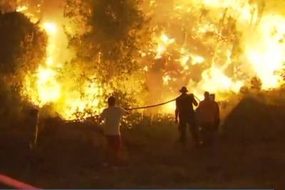 Δεν λέει να κοπάσει η πυρκαγιά στην Εύβοια-Ποιες περιοχές κινδυνεύουν