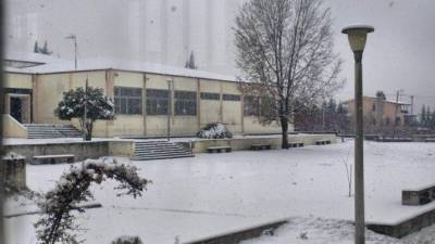 Κλειστά, λόγω παγετού, τα σχολεία στη Δυτική Μακεδονία
