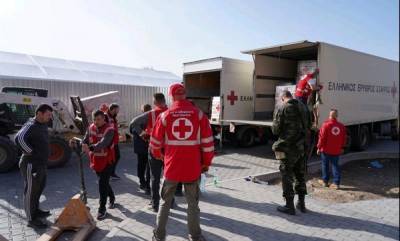 Ελληνικός Ερυθρός Σταυρός: Παρέδωσε 50 τόνους ανθρωπιστικής βοήθειας στην Οδησσό