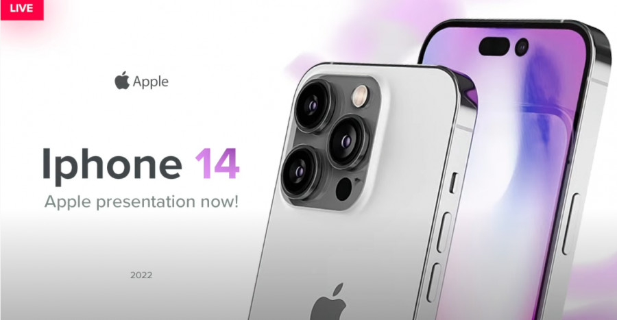 Δείτε live την παρουσίαση του νέου iphone 14