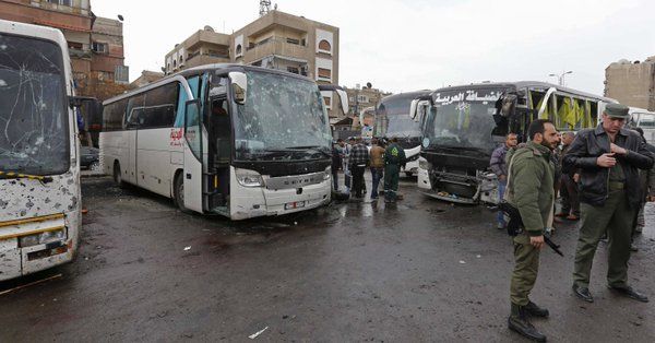 Ανάληψη ευθύνης για τη διπλή επίθεση καμικάζι στη Δαμασκό