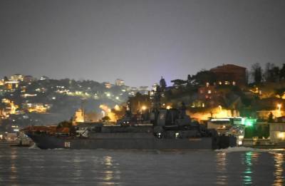 Τουρκικό «όχι» στη διέλευση ρωσικών πολεμικών πλοίων από το Βόσπορο