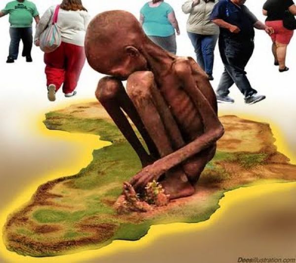 840 εκατ. άνθρωποι περνούν κάθε μέρα το &quot;κατώφλι&quot; της πείνας: Σε Αφρική &amp; Ασία το &quot;βασίλειο&quot; των πεινασμένων- Στις ΗΠΑ το &quot;βασίλειο&quot; των παχύσαρκων- Παράδεισος η Ολλανδία