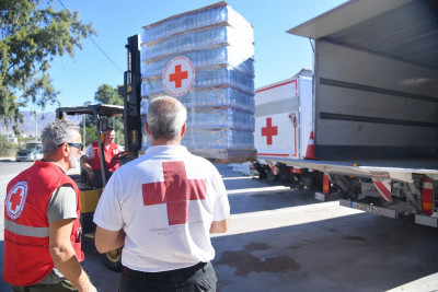 Μεγάλο «ευχαριστώ» από τον Ελληνικό Ερυθρό Σταυρό στον ΟΠΑΠ για την ανταπόκριση στη στήριξη των πλημμυροπαθών
