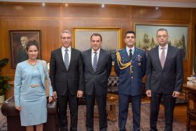 Συνάντηση Παναγιωτόπουλου με τον Πρέσβη της Τουρκίας