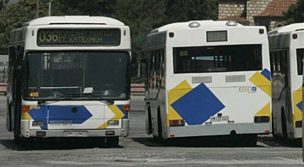 Στάσεις εργασίας στα λεωφορεία από Τρίτη έως Πέμπτη