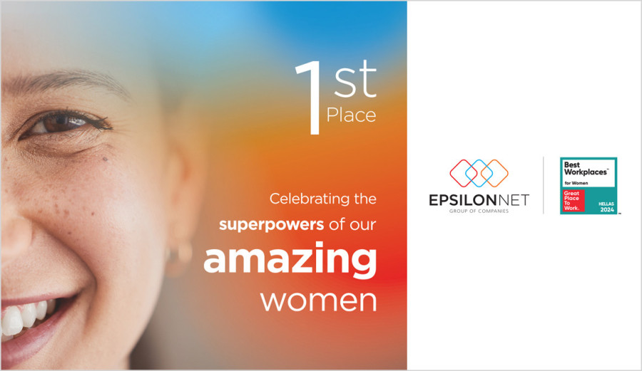 Epsilon Net: Πρωτιά στα Best Workplaces for Women Hellas 2024