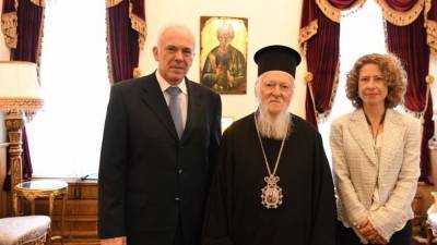 Το Πατριαρχείο επισκέφθηκε ο νέος πρέσβης της Ελλάδας στην Άγκυρα