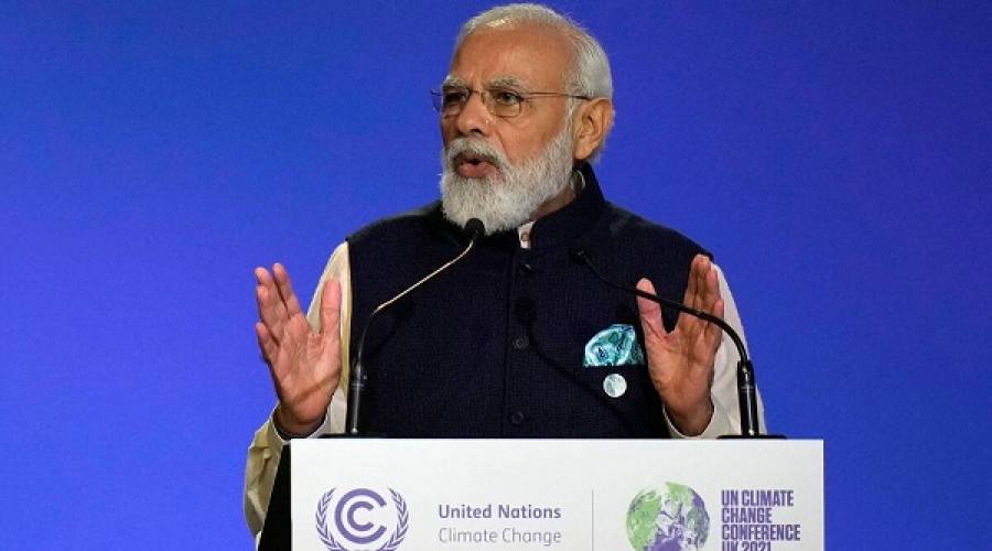 Η Ινδία στοχεύει σε μηδενικό ισοζύγιο εκπομπών έως το 2070