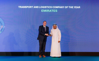 Emirates: Αναδείχθηκε Κορυφαία Εταιρεία Μεταφορών &amp; Logistics για το 2023
