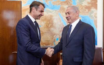 Τρόπους εμβάθυνσης της διμερούς συνεργασίας Ελλάδας-Ισραήλ αναζητούν Μητσοτάκης και Νετανιάχου