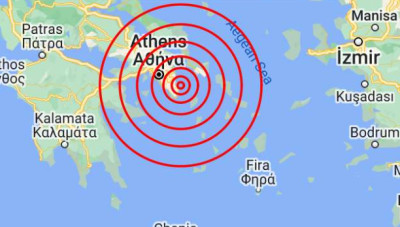 Σεισμός 3,8 Ρίχτερ ανοιχτά του Λαυρίου