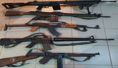 Φλώρινα: Σύλληψη ατόμων με 29 όπλα και 72 κιλά πυρίτιδας
