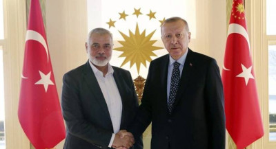 Επικοινωνία Ερντογάν-Αρχηγού Χαμάς: Θα συνεχίσουμε τον αγώνα για διαρκή ειρήνη