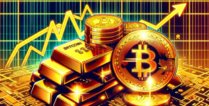 Ιστορικά υψηλά για χρυσό και Bitcoin- Βαριές απώλειες στη Wall