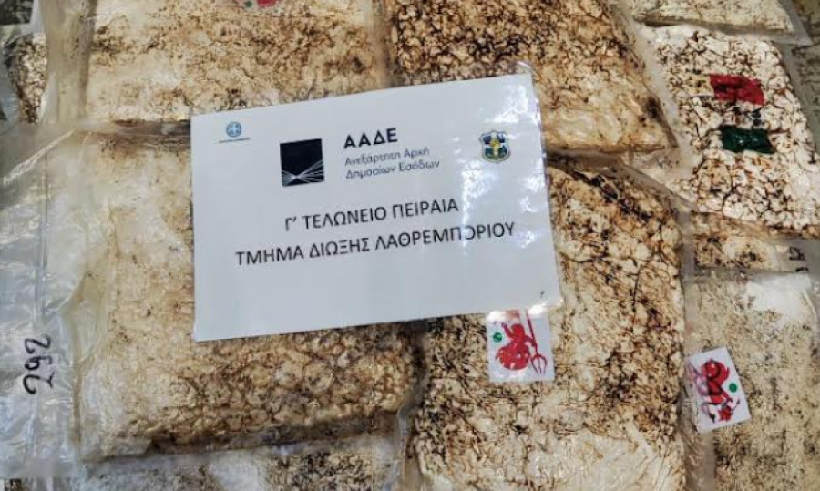 ΑΑΔΕ: Φορτίο με ανανά έκρυβε κοκαΐνη 14,4 εκατ. ευρώ