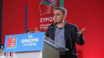 Τσακαλώτος-Ονομασία ΣΥΡΙΖΑ:Πιο θετικός στον προσδιορισμό πράσινη αντί του προοδευτική