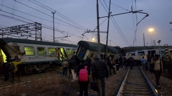 Μιλάνο: Δύο νεκροί από εκτροχιασμό τρένου