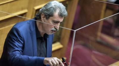 Βουλή: Απορρίφθηκε η αίτηση άρσης ασυλίας του Παύλου Πολάκη