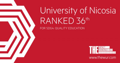 Πανεπιστήμιο Λευκωσίας: Στα 40 Καλύτερα Πανεπιστήμια παγκοσμίως στην Ποιοτική Εκπαίδευση