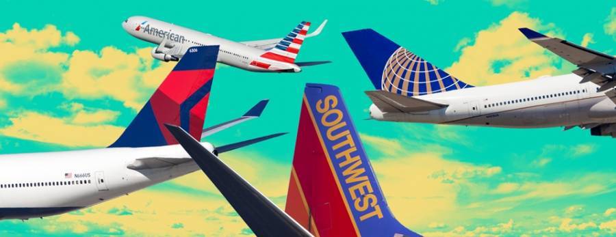 Οι τέσσερις μεγάλες Αμερικάνικες αεροπορικές εταιρείες ενδέχεται να γίνουν τρεις