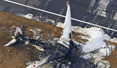 Τόκιο: Έρευνα για τα αίτια σύγκρουσης του Airbus