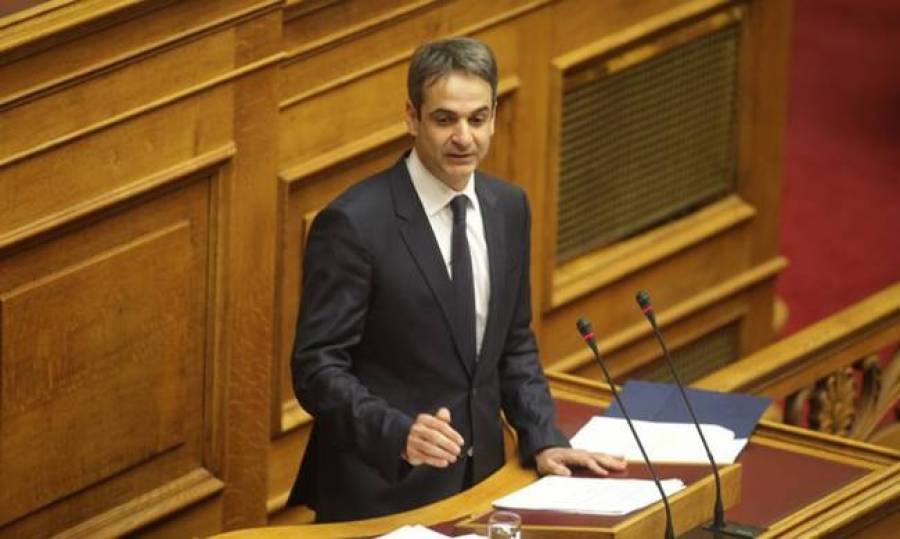 Πρόταση δυσπιστίας κατά της κυβέρνησης ανακοίνωσε ο Μητσοτάκης