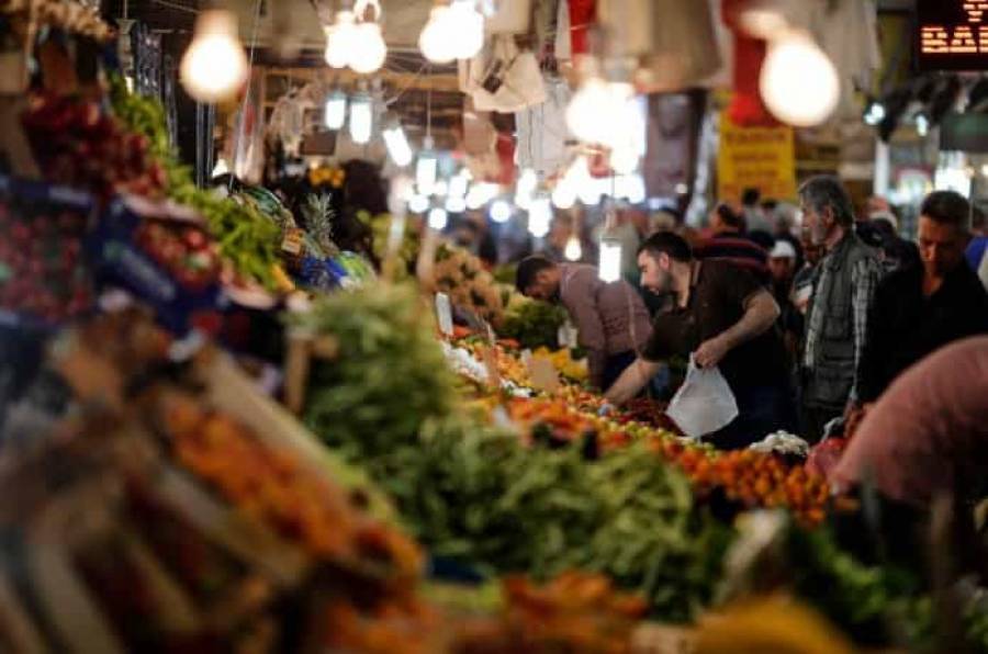 Στο 36,08% ο πληθωρισμός στην Τουρκία τον Δεκέμβριο