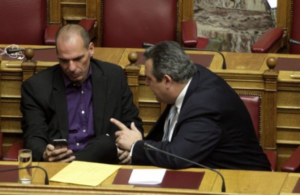 Βαρουφάκης: Ο Καμμένος έλεγε ότι θα φέρει δολάρια για Grexit