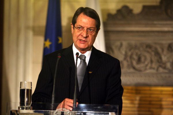 Ικανοποίηση Αναστασιάδη για την αλληλεγγύη της ΕΕ στην Κύπρο