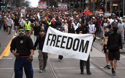 Αυστραλία: Οι χειρότερες διαδηλώσεις των τελευταίων 20 ετών