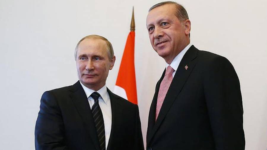 Συνομιλία Πούτιν- Ερντογάν για τη Συνθήκη του Μοντρέ