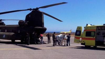 Πολεμική αεροπορία: Αεροδιακομιδές έξι ασθενών από νησιά σε μία ημέρα