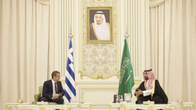 Τηλεφωνική επικοινωνία Μητσοτάκη με τον πρίγκιπα διάδοχο της Σ. Αραβίας