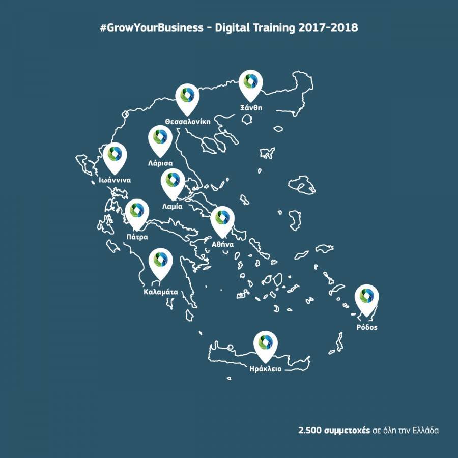 COSMOTE: 2.500 επιχειρήσεις στην ψηφιακή εποχή με το #GrowYourBusiness