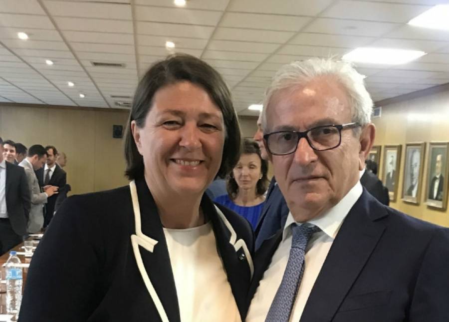 Η Επίτροπος Μεταφορών της ΕΕ, Violeta Bulc συναντήθηκε με το ΔΣ της ΕΕΕ