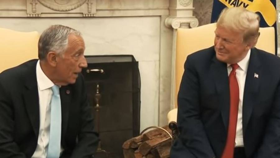 Ο Πορτογάλος Πρόεδρος «τάπωσε» τον Τραμπ για το αστείο με τον Ρονάλντο