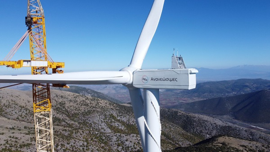 ΔΕΗ Ανανεώσιμες: Ολοκλήρωση αιολικών πάρκων 40MW στη Δυτ. Μακεδονία