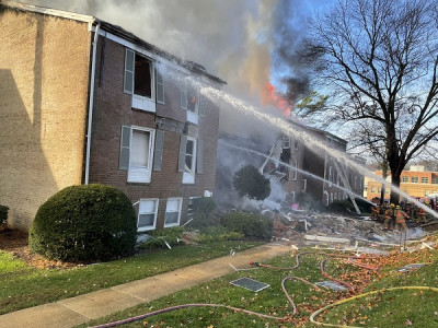ΗΠΑ: Έκρηξη σε συγκρότημα κατοικιών στο Μέριλαντ- Τουλάχιστον 12 τραυματίες